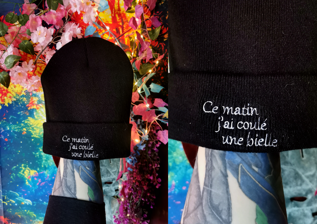 Petite surface de broderie