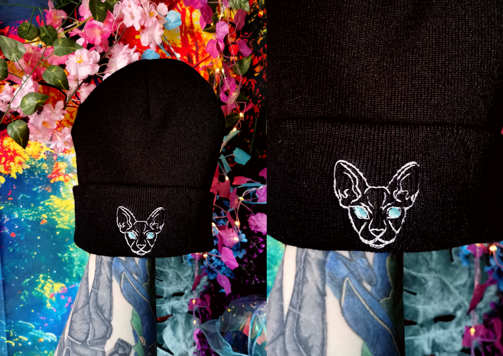Petite surface de broderie