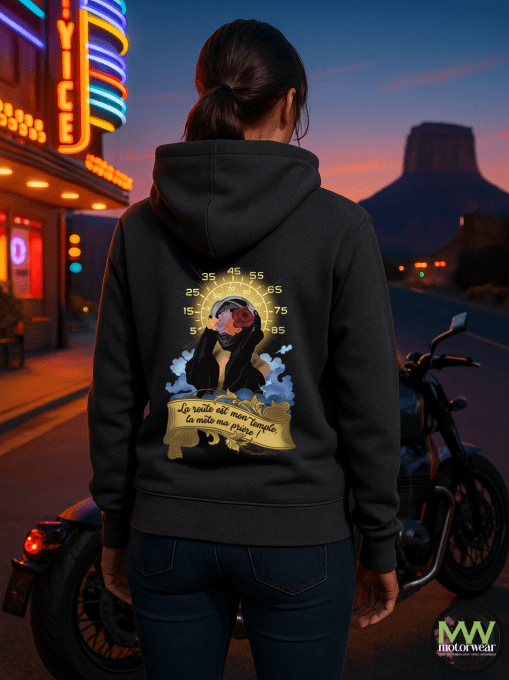 Hoodie - Holy Bike _ Femme
