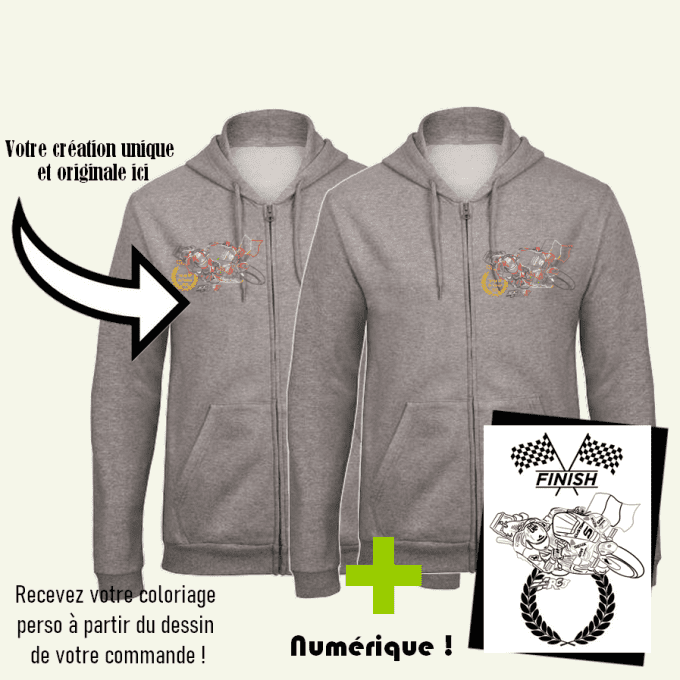 Création "One Line" - Gilet