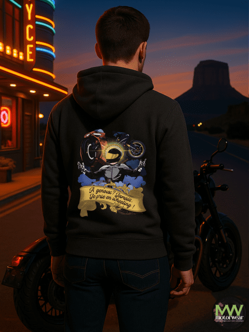 Hoodie - Holy Bike _ Duo