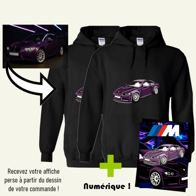 Photo "Complète en couleur" - Hoodie