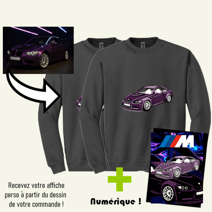 Photo "Complète en couleur" - Sweat sans capuche