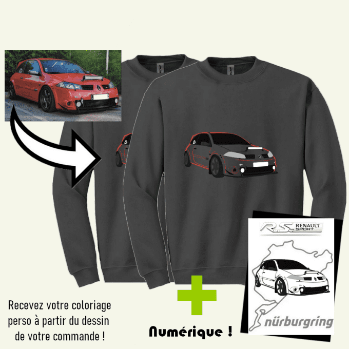 Photo "One Line" - Sweat sans capuche