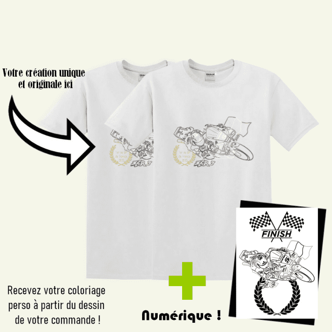 Création "Complète en couleur" - Tee Shirt